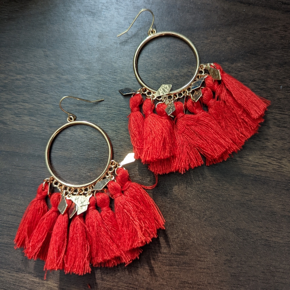 Bohemian Fringe Earring